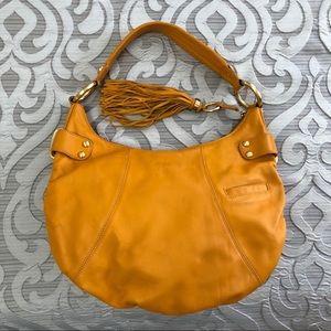 EUC B. MAKOWSKY LEATHER HOBO TOTE SHOULDER BAG